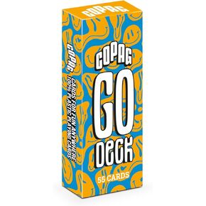 Copag Go Deck 100% Plastic Travel Playing Cards Regular Index (Tiger)