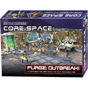 Battle Systems BSGCSE003 Core Space Purge Outbreak Expansion - 28mm Miniatures - Modular 3D Terrain