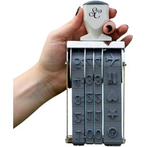 Mega Date Stamp by Studio Calico - 8 Inches Tall, Rubber Stamps for Crafting, Planner, Journal, Date Stamper, Ink Stamps for Journaling