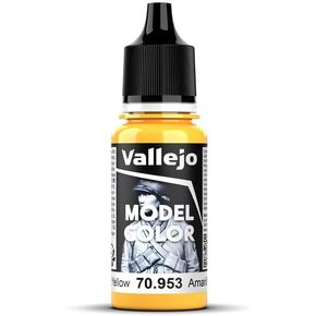 Vallejo Model Color 70953 Flat Yellow (17ml)