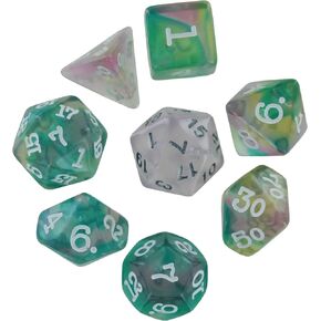 RPG Dice Set (7): Dragonfruit