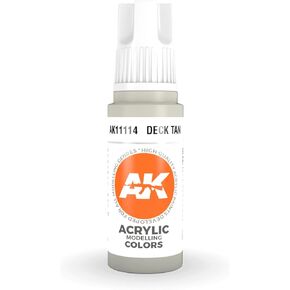AK Interactive 3rd Gen Acrylic Deck Tan 17ml