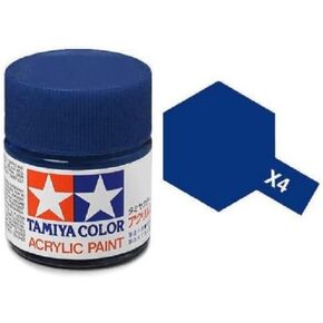 Tamiya Models X-4 Mini Acrylic Paint, Blue