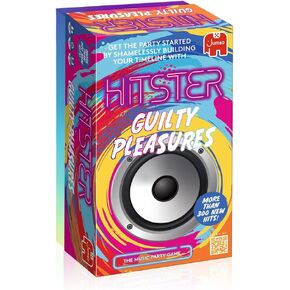 Jumbo Hitster - ملذات مذنب ، لعبة بطاقة مسابقة MUSIC للموسيقى ، 2-10 لاعبين - 300 بالإضافة إلى زيارات موسيقى المتعة المذنبين - رائعة لليالي لعبة الكبار والأسرة (الطبعة الأمريكية)
