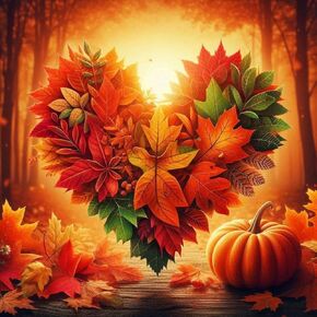 MjhRcll Fall Diamond Art Kits for Adults,5D DIY Pumpkins Diamond Dots Round Full Drills,Circle Design Diamond Painting Kits for Holiday Home Wall and Entrance Door Decor 14X14 Inch