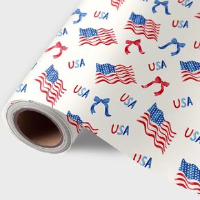 FYSUIMU Summer Wrapping Paper -Mini Roll- 17 Inch x 32.8Ft Blue White Beach Fish Gift Wrap Paper Tropical Art Paper for Luau Pool Party Baby Shower Birthday DIY Crafts in Kuwait
