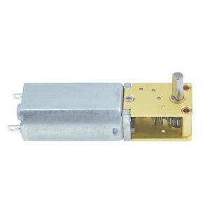 DC 3/6/12V MINI MICRO MECOR GEAR MOTION 4-762RPM 1218-050 WORM GEAR MOTOR SMART ROBOT CAR ELXTRICT MOTER مخفض (12V 136RPM ، عمود واحد)