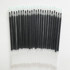 Sencoo 24-Pack 0.5 mm Black Gel Ink Pen Replace Refills Office Pen Refills