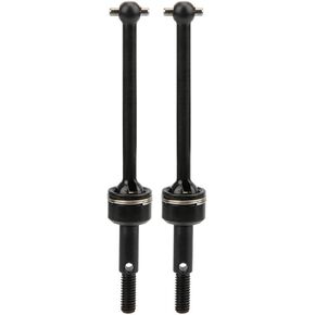 Oumefar RC Drive Shaft, Metal CVD Black Front and Rear Drive Shafts for HPI RS4 Sport 3 1/10 Model Car Accessory, RC Car Replacement Parts(Black)