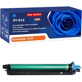 DV-512 Developer Unit Replacement for Konica Minolta bizhub C224 C224e C284 C284e C364 C364e C454 C454e C554 Printers (2 Pack Black)
