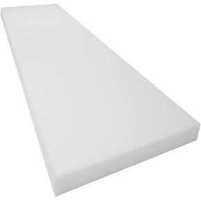 Mybecca Upholstery Foam Cushion Sheet High Density, 3" H x 24" W x 72" L