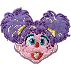 Cute Muppet Iron-on/Sew-on Embroidered Patch, 3.75" x 3"