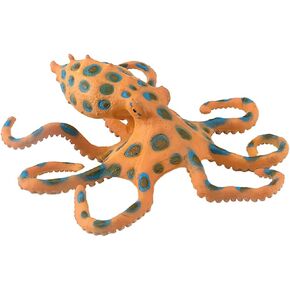Simulation Octopus Model - Educational Plastic Figurine for Kids, Realistic Marine Animal Toy, 8-Inch Size, Great for Learning and Play Design Giant Stuffed Animal