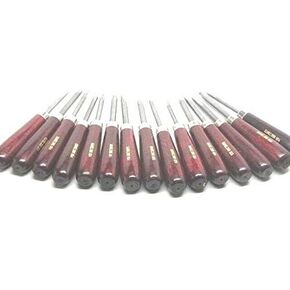 15pc Woodcarving Eye Punches Round Oval Character Portrait RAMELSON USA