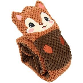 Dog Squeak Toys Pet Sniffing Tibetan Food Squirrel-Themed Hide & Seek Puzzle Toy for Pets – Interactive Snuffle Mat to Stimulate Senses, Slow Feeding & Boost IQ
