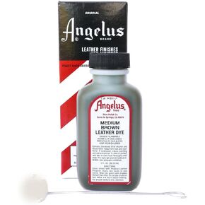 Angelus Leather Dye - 3 Ounces, Medium Brown