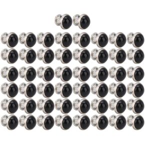50pcs 8mm DIY Buttons Turquoise Rapid Rivets Studs DIY Leathercraft for Bag Shoes Bracelet Tandy Leather(#6)