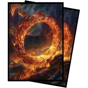 Sol Ring MTG Card Sleeves - 100 Count Standard Size TCG Sleeves - Compatible with Magic The Gathering, Lorcana - Double Sleeving - Original Art Design