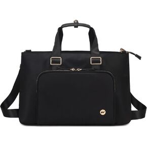 Simple Ladies Messenger bag Commuter 16 inch Laptop Handheld Lightweight Shoulder Cross-body Briefcase