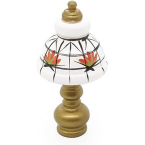 Odoria 1/12 Miniature Lamp Dollhouse Decoration Accessories, White