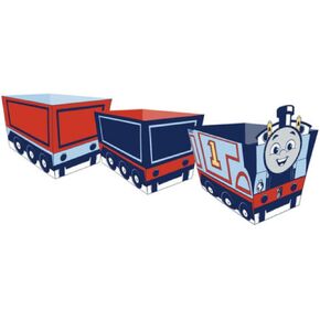 Thomas & Friends ™ - زينة طاولة لأعياد الميلاد - Thomas & Friends ™ Train -Termed Operiece - لوازم حفلات أعياد الميلاد - تتضمن ورقة ملصقات مرقمة (6 قطع)