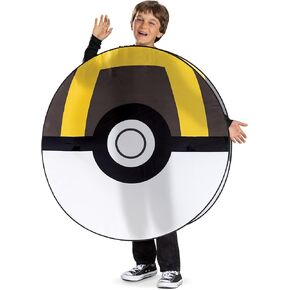 Disguise Ultra Ball Pop Out Costume, Official Pokemon Costume Overlay, Unisize 8 and up