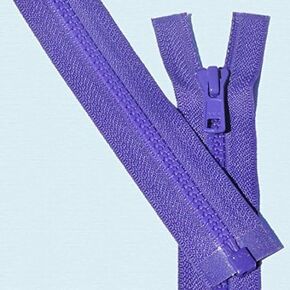 YKK® 48" Vislon Zipper ~ YKK #5 Molded Plastic Sport Zipper ~ Separating - 559 Purple (1 Zipper/Pack)
