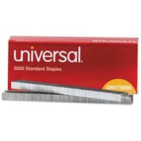 (6 Pack Value Bundle) UNV79000 Standard Chisel Point 210 Strip Count Staples