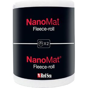 Red Sea NanoMat Replacement Fleece Roll Twin Pack - High Capacity Filter Media for NanoMat Roller Filters, Easy Installation