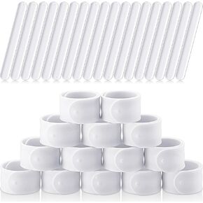 Vinsot 30 Pcs Silicone Slap Bracelets Gift for Kids DIY Slap Bands Party Favor Soft Blank Snap Wristbands Bulk for School Craft Project Painting Classroom Prizes Birthday Wedding