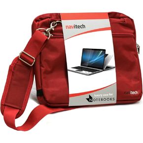 Navitech Red 15.6-Inch Laptop/Notebook/Ultrabook Case/Bag Compatible With Acer Aspire V5-572G / Aspire V5-552 / Aspire V5-573 / Aspire V5-572 / Aspire V5-573G / Aspire V5-573P / Aspire V5-571PG