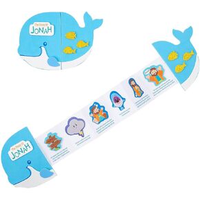 Fun Express Story of Jonah Sequencing Craft Kit - Makes 12, Vacation Bible School 2024