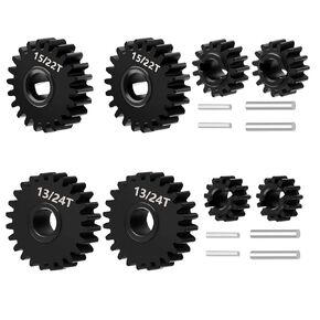 RCLIONS Steel 15+22T Overdrive Gears LEDCAT ASCENT 1/18 REC