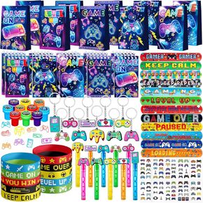 Video Game Party Favors Supplies for boys Bags Game On Stuffer Gifts Gamer Party Decorations