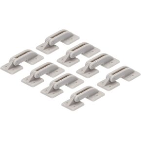 MECCANIXITY RC Hinges 1.3 Inch x 0.35 Inch Adjustable Hatch Hinge for RC Model Airplane Parts 8 Pcs