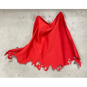 1/12 Scale Miniature Custom Handmade Battle Damaged Wired Red Cape for 6~7 inch Action Figures