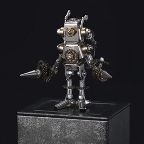 3D Metal Puzzle for Adults, Metal Model kit, combinable 3D Puzzle, 3D Mechanical Saint Puzzle, Fun DIY Assembly - The Best Gift for Men