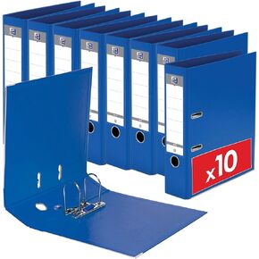 Oxford Smart Pro+ Lever Arch File A4 80 mm Polypropylene Blue