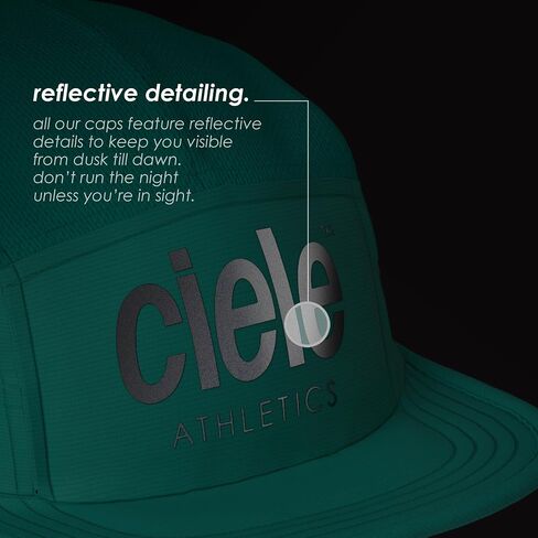 Ciele Athletics GOCap - Premium Washable Moisture Wicking Hat with Sun Protection, 5-Panel Knit Running Hat - Sports Hat, Runners Hats, Gym Hats, Workout Hats for Men and Women - Kingstone in Saudi Arabia