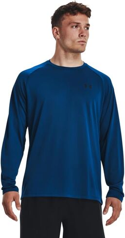 Under Armour Men's Tech 2.0 Long-Sleeve T-Shirt , (426) Varsity Blue / / Black , Medium in Saudi Arabia