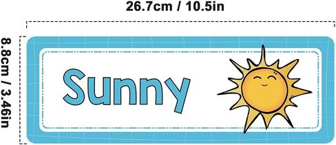 مجموعة ألواح نشرة الطقس 16pcs ، 3.46 × 10.5 بوصة بطاقات كبيرة ، زخرفة الفصول الدراسية ، أدوات تعليم المعلمين in Kuwait