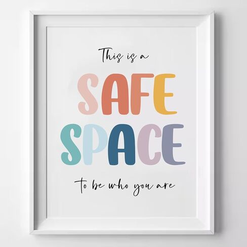 لا بأس أن تكون على طبيعتك، ديكور الفصل الدراسي بوهو، فن الحائط التعليمي، ديكور جدار غرفة اللعب، ديكور الحضانة، يجب أن يكون في الفصل الدراسي، ديكور غرفة الأطفال الأولاد والبنات، بدون إطار (8 × 10 بوصة) in Kuwait