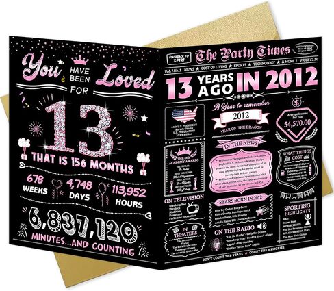 Sweet 16th Birthday Card, Jumbo 16th Birthday Card for Girls, Funny 16 Birthday Party Card for Daughter Niece Granddaughter, Happy 16 Year Old Birthday Gifts Ideas, Sixteen Party Decorations (16th) in Saudi Arabia
