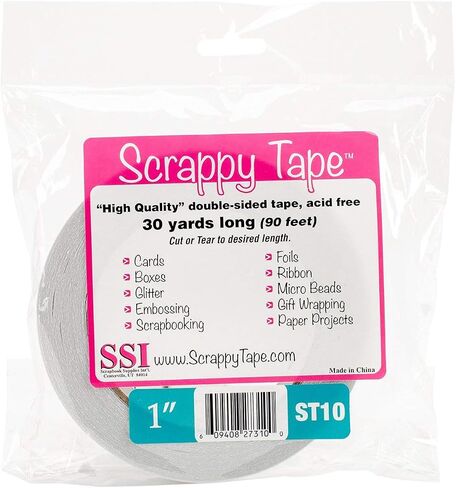 Scrappy Tape 1"X30 Yards- in Saudi Arabia