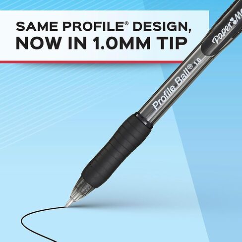 Paper Mate Profile Retractable Ballpoint Pen, 4/Pack in Saudi Arabia