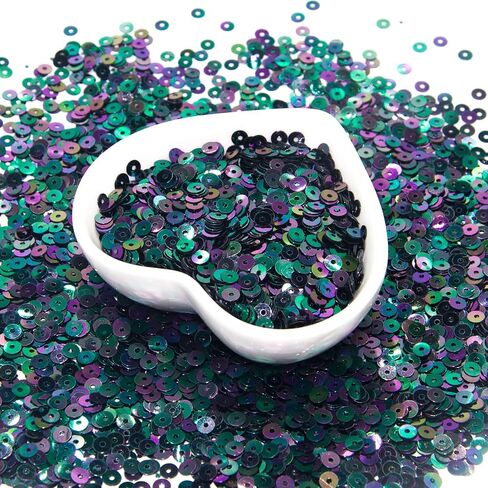 10000pcs Flat Loose Sequins, 4mm Bulk Round Glitter Sequins for Crafts, Embroidery, Art & Decoration (Light Pink) in Kuwait