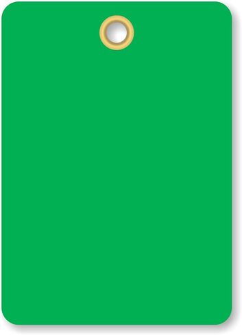 SmartSign Red Duty Duty Plastic فارغ العلامة | 2.5 "× 3.5" 15 ميل فينيل علامات مقاومة للدموع ، حزمة من 25 ، مصنوعة في الولايات المتحدة الأمريكية in Kuwait