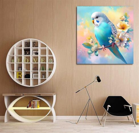 Hestarcul DIY Bird Diamond Art Kits for Adults,5D Diamond Painting Kit for Beginner,Full Round Gem Art Paint by Diamond for Home Wall Decor,Gift for Adult. in Saudi Arabia
