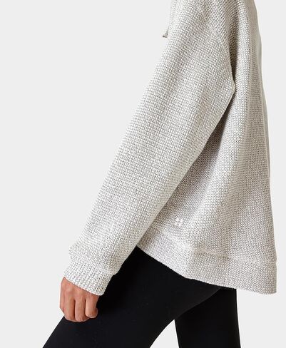 Sweaty Betty Women's Restful Boucle Half Zip Sweatshirt in Saudi Arabia