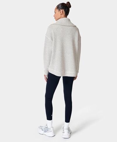 Sweaty Betty Women's Restful Boucle Half Zip Sweatshirt in Saudi Arabia